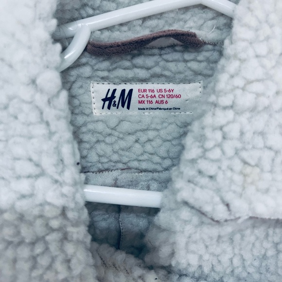 Toddler Girls Sherpa Coat - Picture 2 of 2